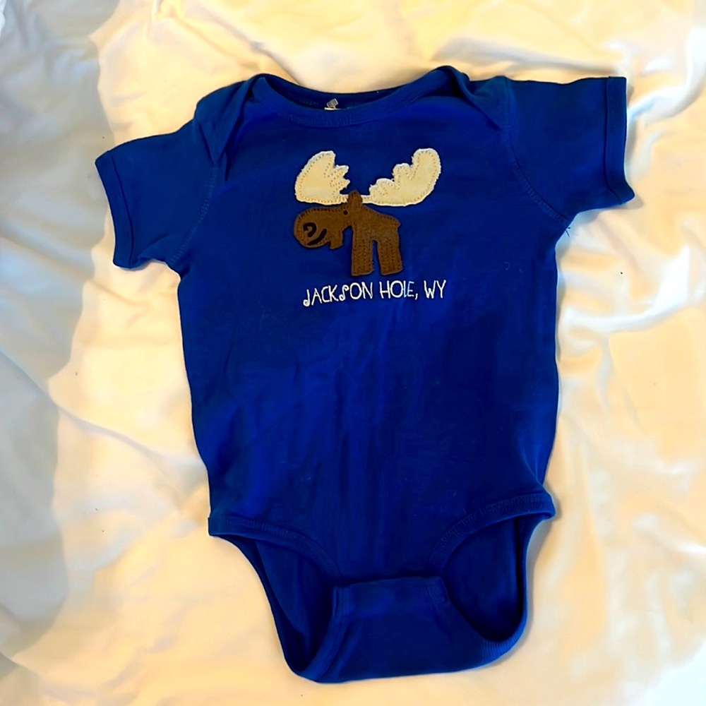 Jackson Hole Moose Onesie!